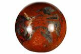 1.2" Polished Red Jasper Sphere - Photo 2